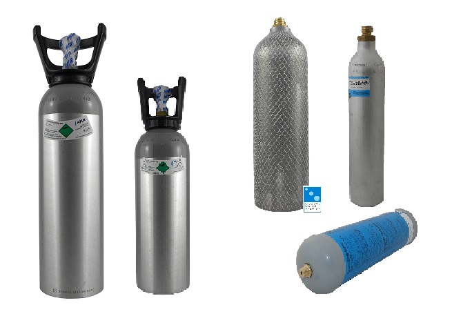 CO2 cylinders